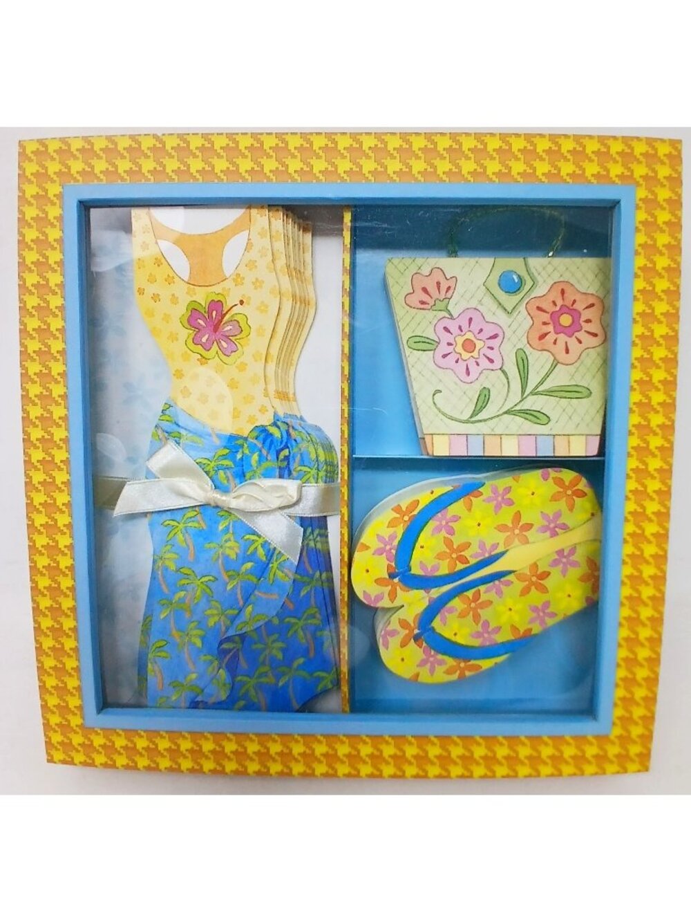 Punch Studio Tropical Notecard Set Envelopes Cards & Note Pads Beachy New #S-3